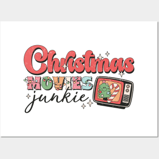 Retro Christmas Movies Posters and Art